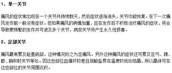 你知道痛風(fēng)疾病一般好發(fā)于哪些部位嗎？