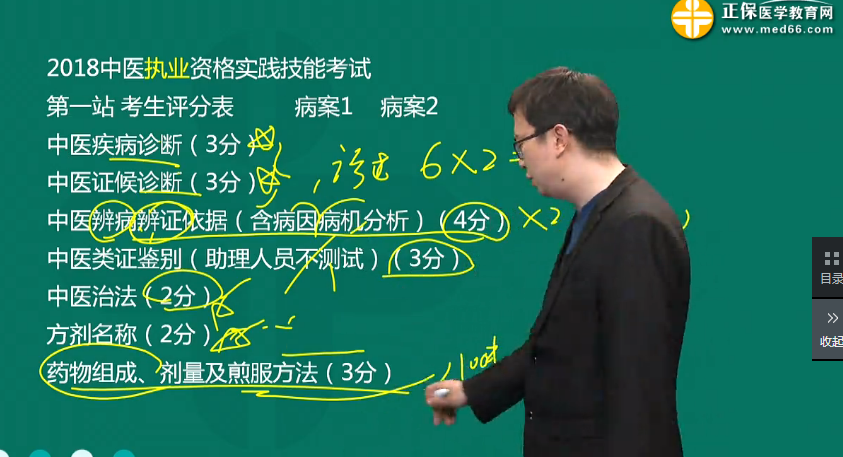 2018年中醫(yī)、中西醫(yī)醫(yī)師實(shí)踐技能考試備考指導(dǎo)（視頻）