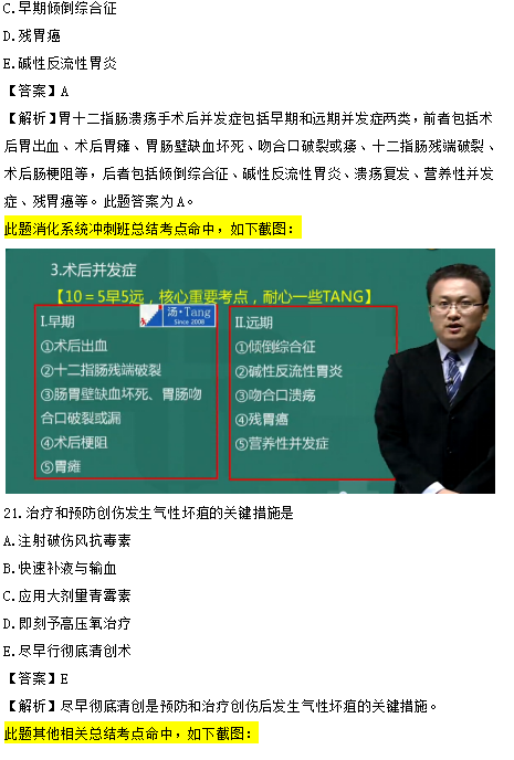 醫(yī)學(xué)教育網(wǎng)課程 VS 2018年臨床執(zhí)業(yè)醫(yī)師試題（第三單元）