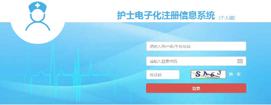 護士電子化注冊入口