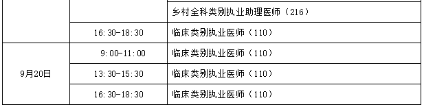 安徽安慶考試時(shí)間安排2