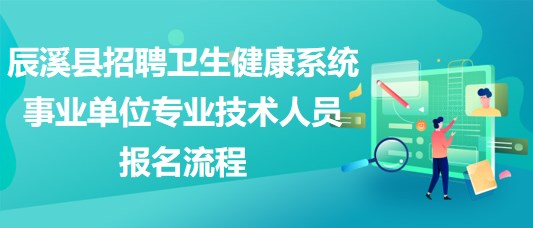 懷化市辰溪縣招聘衛(wèi)生健康系統(tǒng)事業(yè)單位專業(yè)技術人員報名流程